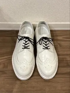 Y*s様 ドクターマーチン　ホワイト　レザー ウィングチップ