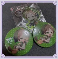 ひきフェス2019 うらたぬき 缶バッジ アクキー セット