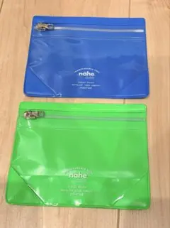 HIGHTIDE nähe ガセットポーチ 2個セット