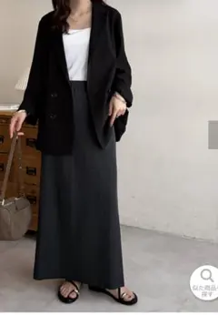 Discoat リブフロースカート　M size