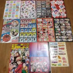 少年ジャンプ特典ステッカー他 各種まとめ売り