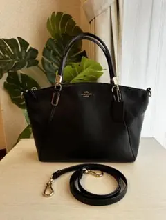美品 COACH コーチ ブラック スエード レザー 2way 40862 - メルカリ
