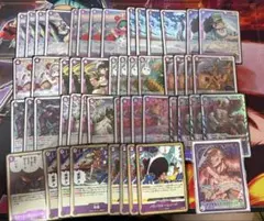 ワンピースカード　紫ドフラミンゴ　デッキ リーダーパラレル