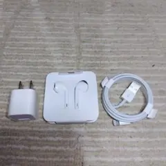iPhone 純正イヤホン　セット