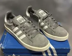adidas CAMPUS グレー ホワイト BZ0085 キャンパス 23