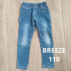 BREEZE デニムブルー 長ズボン 110サイズのサムネイル