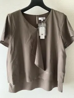 ANCHOR WOMAN 半袖ブラウス ブラウン 11号 新品のサムネイル