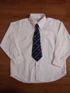 キャサリンコテージ　シャツ ブラウス ネクタイ　ピンク　フォーマル 入学式