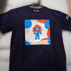 ☆非売品☆ミャクミャクチャレンジ　1等Tシャツ　ネイビー ミャクミャクチャレンジ 1等 Tシャツ ネイビー デジタル