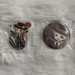 ツイステ エース プレイフル ドレス　ミニアクスタ 缶バッジ アクリルスタンド