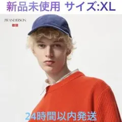 JW ANDERSON × UNIQLOリブクルーネックセーター　オレンジ