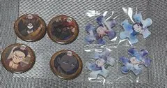 鬼滅の刃 カフェ 缶バッジ パズルピースチャーム セット