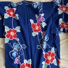 浴衣　（椿と鼓柄）古典柄　一月末まで予定