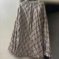 ハニーズ　チェック プリーツスカート S