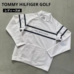 TOMMY HILFIGER GOLF 裏起毛 長袖モックネックシャツ ゴルフ