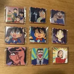 名探偵コナン コナンランド メモリアル缶バッジ 9個セット