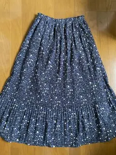 キューティブロンド　レオパード柄 プリーツロングスカートのサムネイル