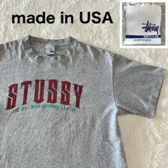 90s 00sオールドSTUSSY 銀タグ ヴィンテージTシャツ USA製 M