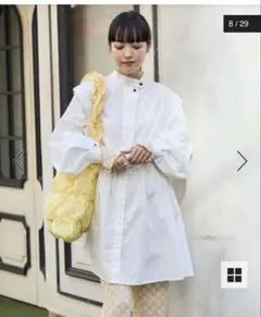 freaks store バルーンスリーブミニワンピース　フリーサイズ