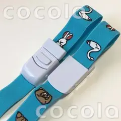 小児用 駆血帯 ワンタッチ 医療 看護 ナース 水色 ライトブルー