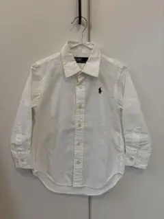 Polo by Ralph Lauren 長袖シャツ 100 ホワイト