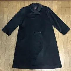 ほぼ未着用美品❣️カシミヤ100% ロングコート 黒 Fサイズ PIACENZAのサムネイル