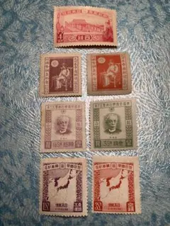 銭単位切手 (レア) 戦前普通切手レアセット 銭単位切手 (レア) 満洲国切手いろいろセット④ 16種 - メルカリ