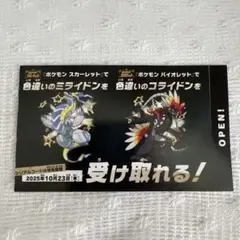 ポケモン　SV コライドン　ミライドン　色違い
