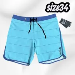Hurley ボードショーツ 水色 サイズ34