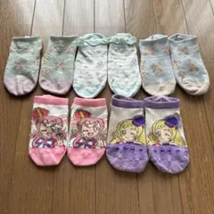 プリキュアオールスターズ わんだふるぷりきゅあ キッズ靴下 5足セット