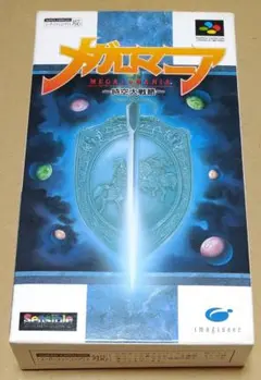 【外箱、説明書付き、良品】メガロマニア スーパーファミコン SFC