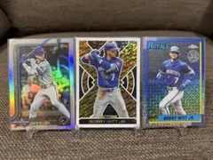 Bobby Witt Jr. BLACK GOLD Chrome 3枚セット