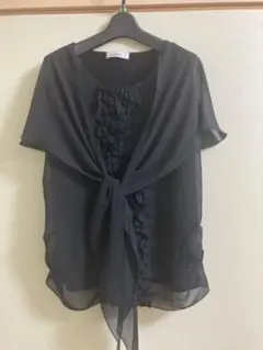 GALLERY VISCONTI 半袖ブラウス