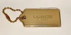 COACH チャーム キーホルダー ゴールド