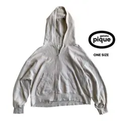 gelato pique ジェラピケ　短丈ストレッチパーカー　one size