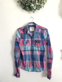 アバクロチェックシャツ ネルシャツ