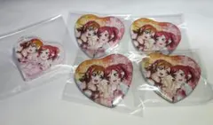 ラブライブ ペア イラスト バッジ アクリルブロック 高坂穂乃果 西木野真姫