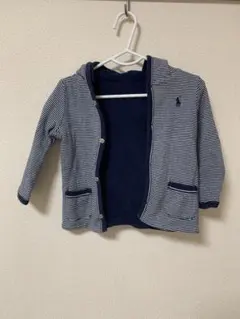 ラルフローレン　リバーシブル　パーカー　70cm〜80cm