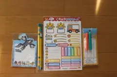 クロネコヤマト三角鉛筆 くもんのえんぴつとホルダー ポケットモンスターのメモ紙