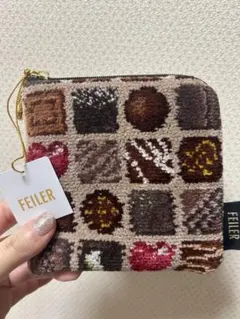 フェイラー★コフレドゥショコラ　スクエアポーチ