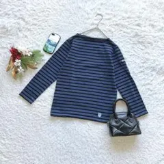 オーシバル カットソー 長袖 ボーダー 1/S フランス製 定番 コットン100