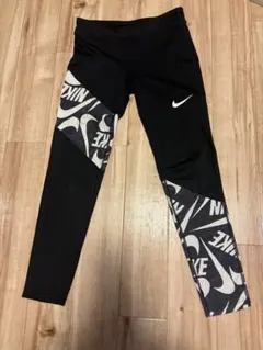 NIKE ナイキ レギンス スパッツ タイツ ブラック ホワイト ロゴ