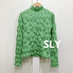 SLY スライ GATHER H／N CUT トップス 凹凸 ポップコーンのサムネイル