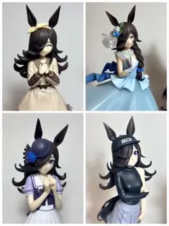 ウマ娘　ライスシャワー　プライズ　一番くじ　フィギュア5体