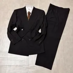ダブルスーツ セットアップ ブラック L 卒業式 二次会 セレモニー