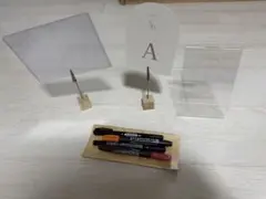 結婚式 ウェルカムスペース 受付 テーブル札等 一式