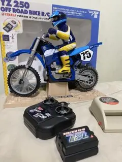 当時物　タイヨー　YAMAHA YZ250 オフロードバイク　モトクロ 1/8のサムネイル
