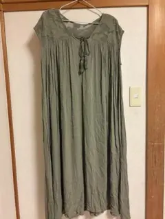 フリークスストア　ノースリーブ カットワーク 刺繍 ワンピース 2way