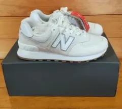 【新品 未使用品】New Balance U574RAD 23.5cm ホワイト