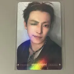 ATEEZ トレカ　一位記念　higher タイムピース　ホンジュン ATEEZ ホンジュン HIGHER タイムピース トレカ - メルカリ
